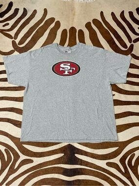 NFL Team Apparel 49ers Tee NFL San Francisco Size 2XL Unisex T Shirt